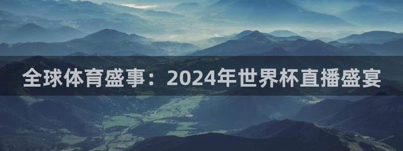 全球体育盛事：2024年世界杯直播盛宴